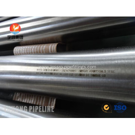 ASTM B163 / ASTM B515 Alloy Incoloy Pipe Incoloy 825 EN 2.4858 With Chemical Resistance